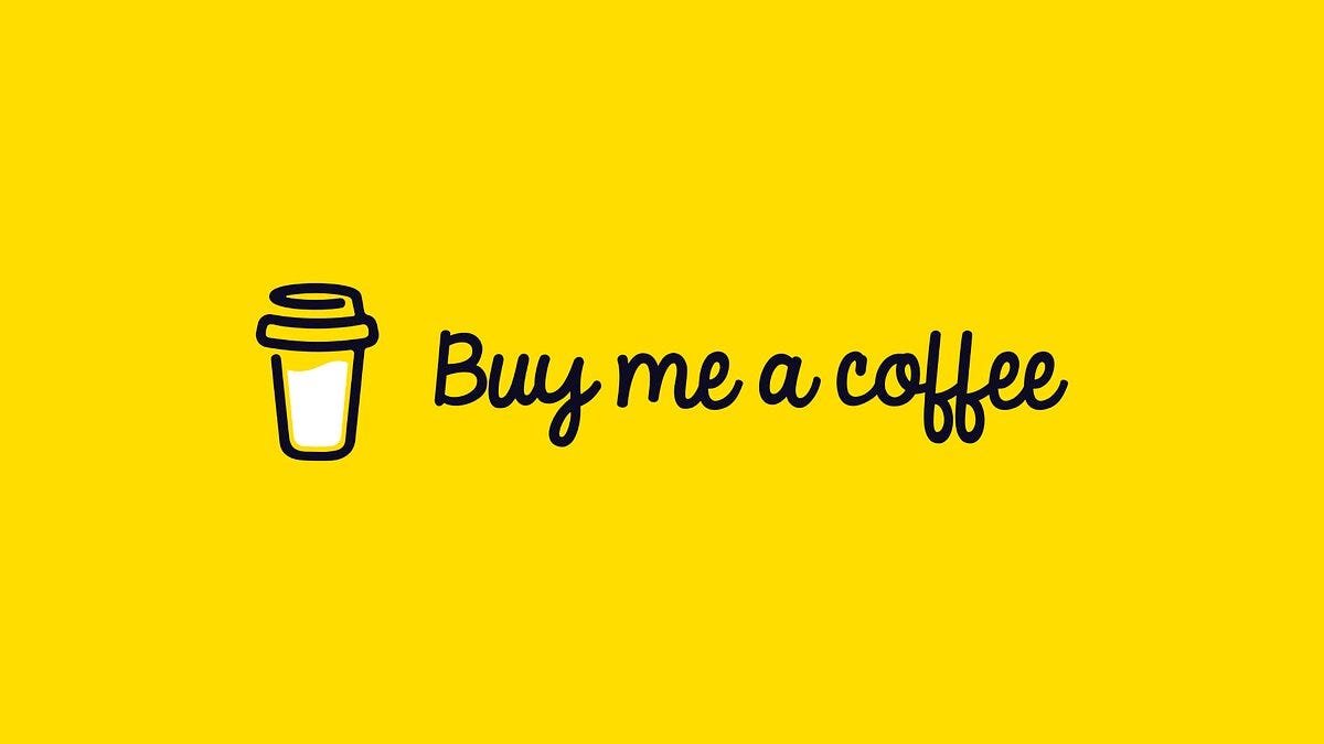 Buy me a coffee
